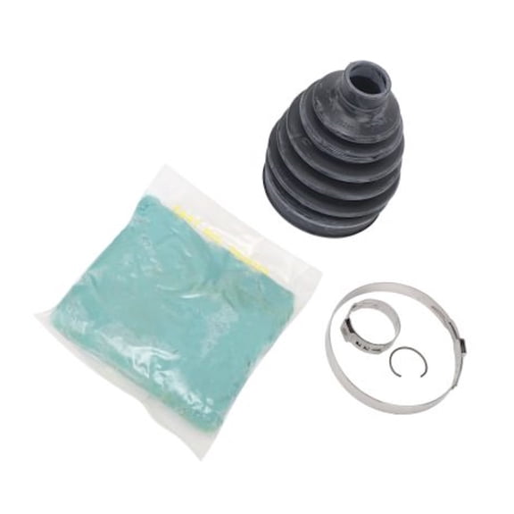 KarParts360 For Pontiac G6 2009 2010 Half-Shaft CV Boot Front | 5 Rib | Joint End Inside Diameter: 3.35 Inches | Shaft End Inside Diameter: 1.18 Inches | With Clamps And Ring
