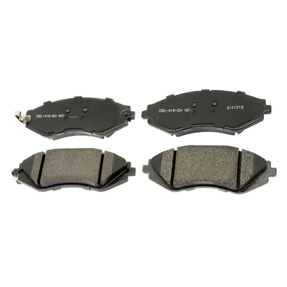 KarParts360 For Pontiac Wave 2005 2006 2007 2008 Disc Brake Pads Front | Ceramic | Low Dust Rating | With Mechanical Wear Sensor | With Shims Option | With Clips Option