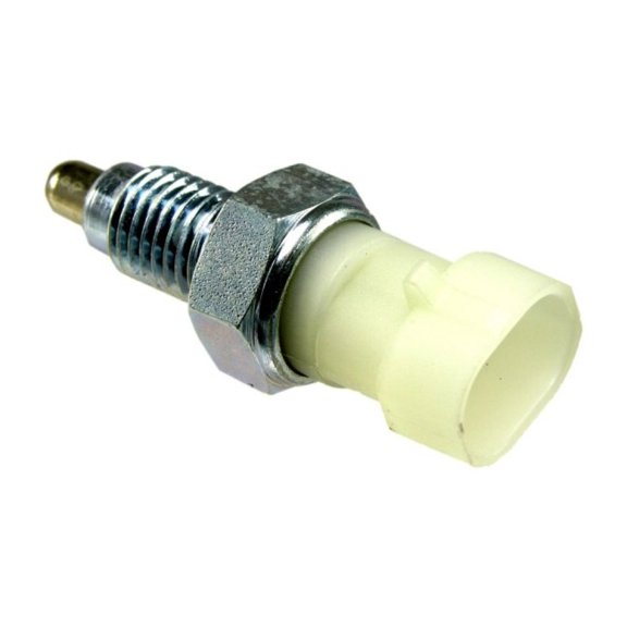 KarParts360 For Porsche Cayman 2006-2012 Back-Up Light Switch | Silver, White | Connector Shape: Oblong | 2 Terminal | Male Blade Terminal | Female Connector | 88923666