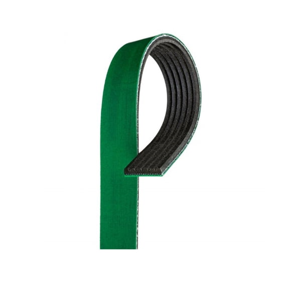 KarParts360 For Ram 2500/3500 2011-2018 Heavy Duty V-Ribbed Serpentine Belt | 6 Rib | Green/Black | Reinforced EPDM Rubber | 79.50 in Effective Length