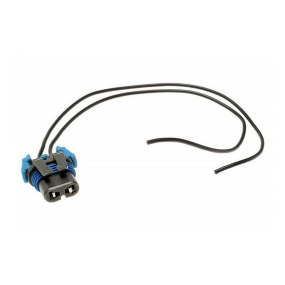 KarParts360 For Ram 2500/3500 2013 14 15 16 17 2018 Headlight Socket | Metal | Square Shape | Female Terminal | 2 Pieces Terminal | Weather Resistant | Pressure Contact Type | For 88862193