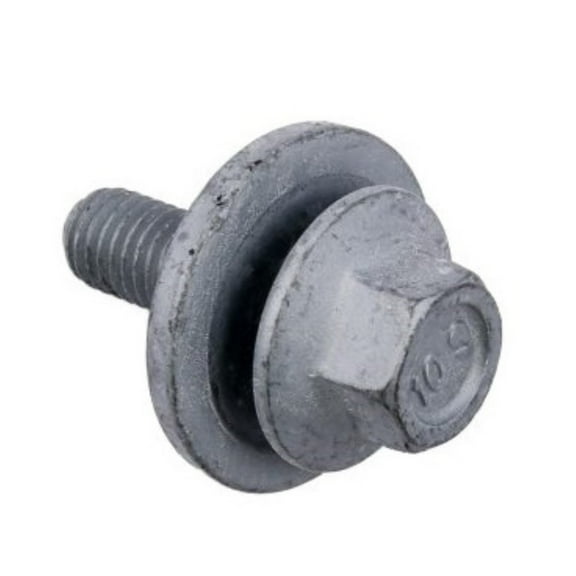 KarParts360 For Saab 9-4X 2011 Suspension Control Arm Bushing Bolt Front, Lower | Steel | Thread Diameter: 0.394 Inches / 10 Millimeter | Head Tool Size: 15 | Attached Washer