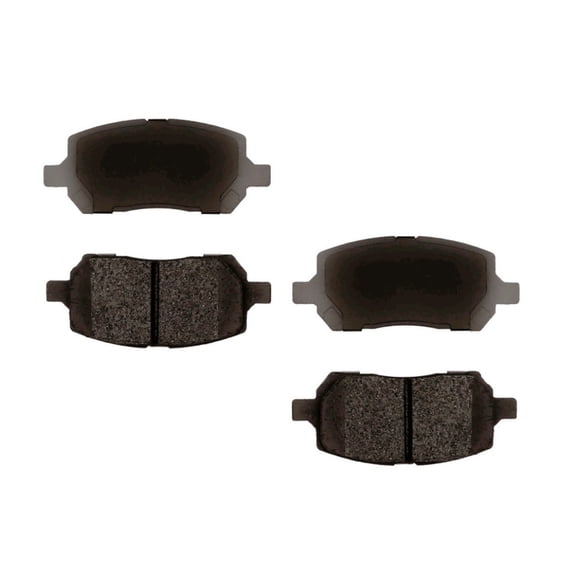 KarParts360 For Saturn Ion 2003 04 05 06 2007 Disc Brake Pad Front | Ceramic | 0.22 Inches Friction Material Thickness Outer Pad | 5.64MM Friction Material Thickness Inner Pad | For 19383312