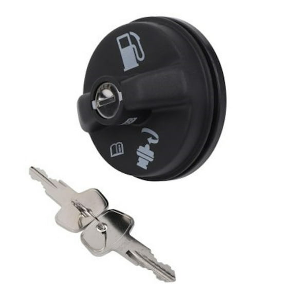 KarParts360 For Saturn Relay 2005 2006 2007 Locking Quarter Turn Fuel Tank Cap With 2 Keys | Vented | Thread Diameter: 1.77 Inches / 45 mm | Depth: 1.46 Inches / 37 mm | 25862765