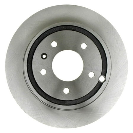 KarParts360 For Saturn Vue 2008 2009 2010 Disc Brake Rotor | Rear | Made Of Cast Iron | Plain Hat Finish | Vented | Non-Coated Finish
