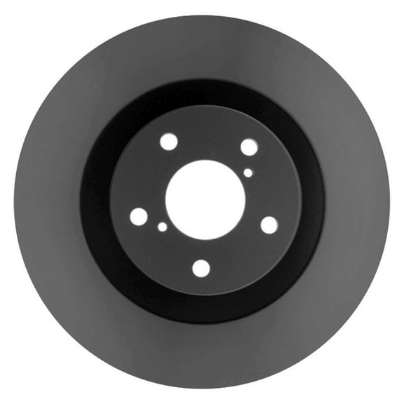 KarParts360 For Subaru Impreza 2009 2010 Brake Rotor Front | Cast Iron Rotor | Coated Finish Rotor | Nominal Thickness: 24.003 Millimeter (0.945 Inches) | Silver Series | Vented | 19327485