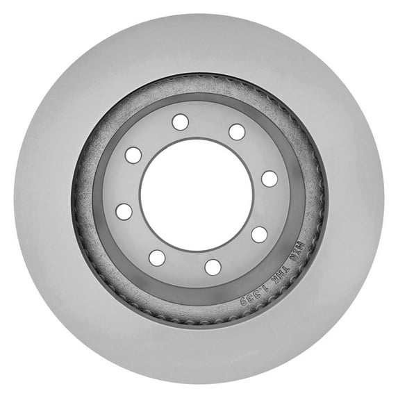 KarParts360 For Suzuki Esteem 1999 2000 2001 2002 Brake Rotor Front | Cast Iron | Vented Type | 1-Piece Construction | Directional Vane Type | 4 Lug Holes | 1 Per Pack