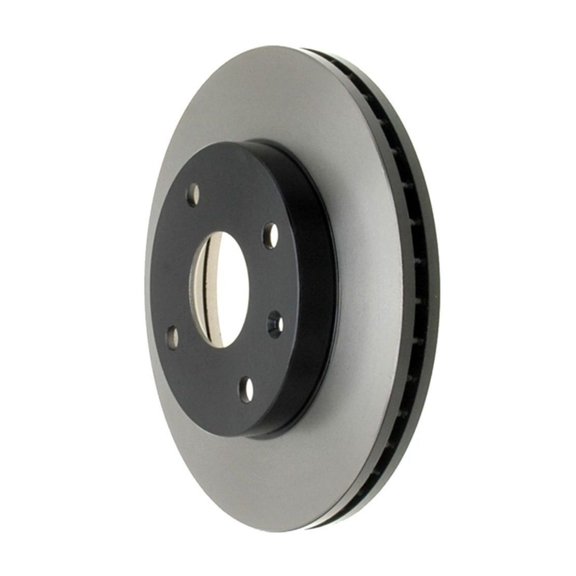 KarParts360 For Suzuki Reno 2005 2006 2007 2008 Disc Brake Rotor Front Cast Iron Turned Ground | Black Hat | 1-Piece Rotor Construction | 0.945 Inches Nominal Thickness