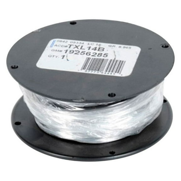 KarParts360 TXL Wire | Copper | Stranded Type | Diameter: 0.08 Inches / 2.05 Millimeter | Wire Gauge Measurement: 14 | Black Insulation