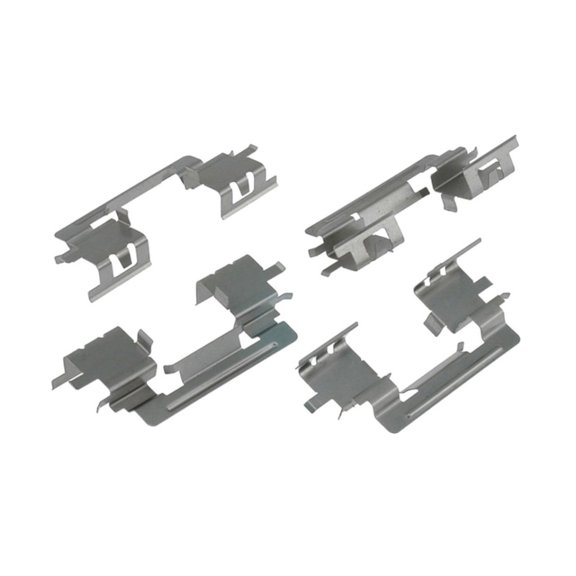 Genuine AC Delco For Toyota Avalon 2006 2007 Disc Brake Hardware Kit Front | Gold Classification | Steel | Silver | Regular Brake Service