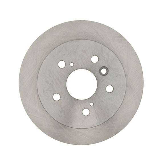 KarParts360 For Toyota Camry 2007 08 09 10 2011 Brake Rotor Rear, Driver OR Passenger Side | Single Piece | Cast Iron | Non-Coated | Solid | 11.10 Inches Rotor Diameter