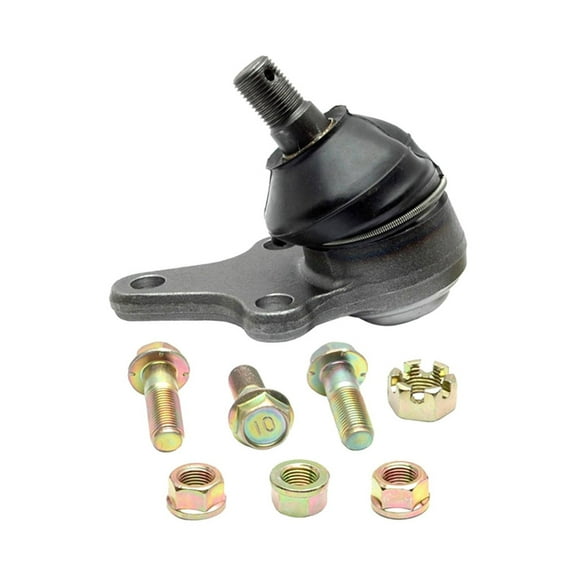 KarParts360 For Toyota Pickup 1990 91 92 93 94 1995 Ball Joint | Steel | Bolt On Type | 1 Package Quantity | Non-Adjustable | With Castle Nut