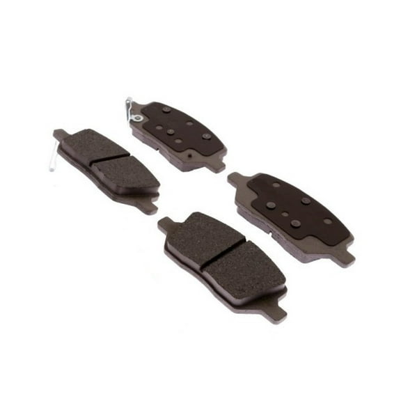 KarParts360 For VPG MV-1 2011 2012 Brake Pads | Rear | Sold As Set | Silver Series | Made Of Ceramic Friction | Slotted | With Clips | With Pad Shims