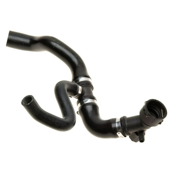 KarParts360 For Volkswagen Golf/Jetta 2000 2001 2002 2003 Radiator Hose | Lower | Professional Classification | Plastic And Rubber | Black | Molded Assembly Shape
