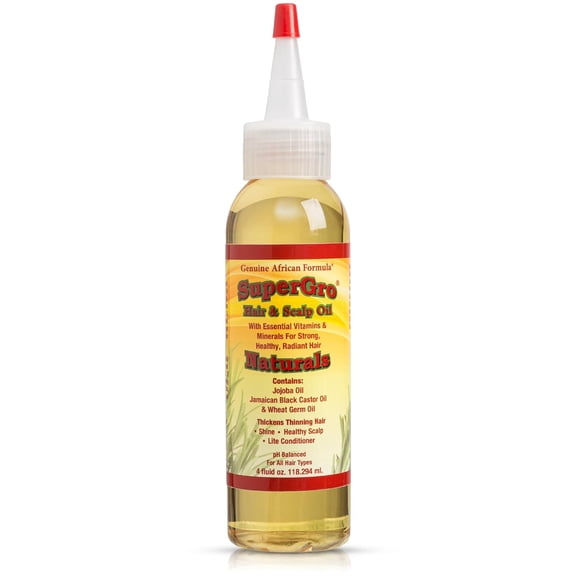 Genuine African Formula SuperGro Hair & Scalp Oil 4 oz