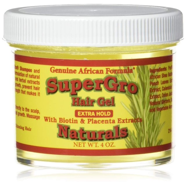 Genuine African Formula SuperGrow Hair Gel Extra Hold