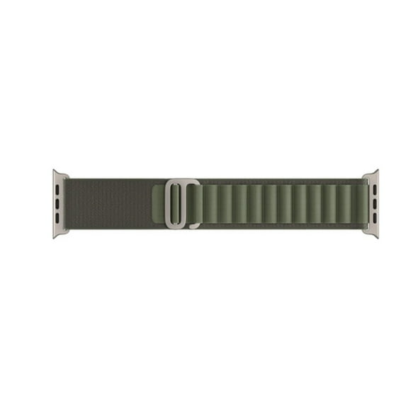 Genuine Apple Alpine Loop 49mm 45mm Watch Band Series 4 5 6 7 8 9 SE Small Green