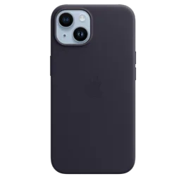 純正品 iPhone 14 Leather Case Midnight Apple iPhone 14 Leather Case with MagSafe - Midnight