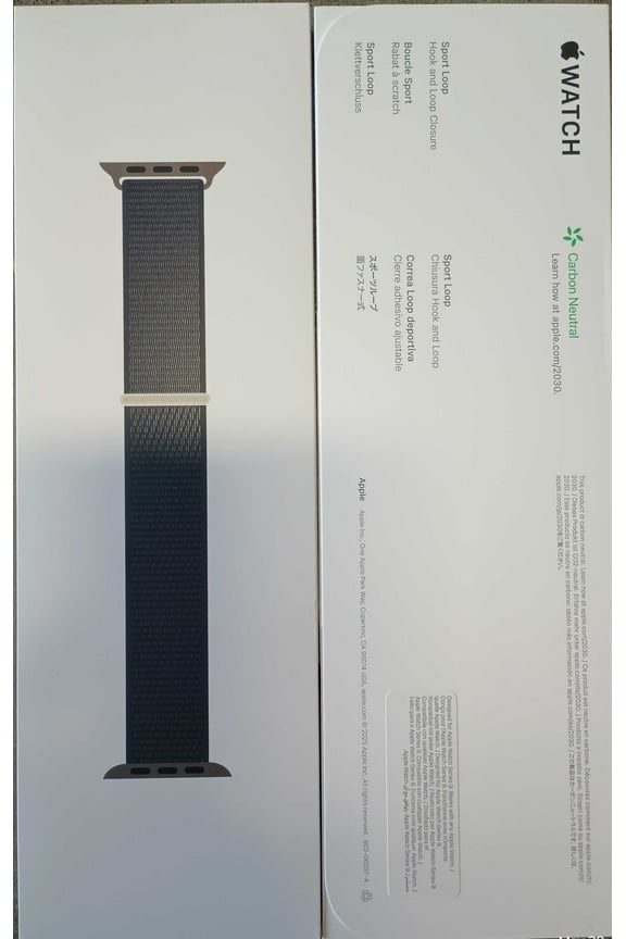 Genuine Apple Watch Sport loop (41mm)Midnight (Fits130–180mm wrists ) Series 9
