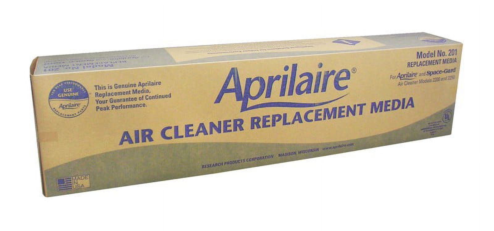 AprilAire 201 20 in. x 25 in. x 6 in. MERV 10 FPR 10 Pleated Air Filter For Air Cleaner Models