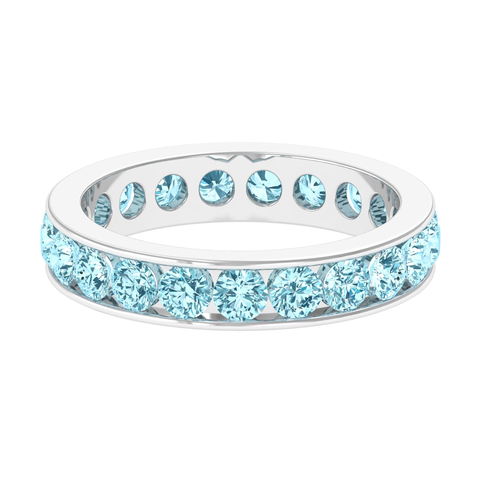 March birthstone eternity ring discount