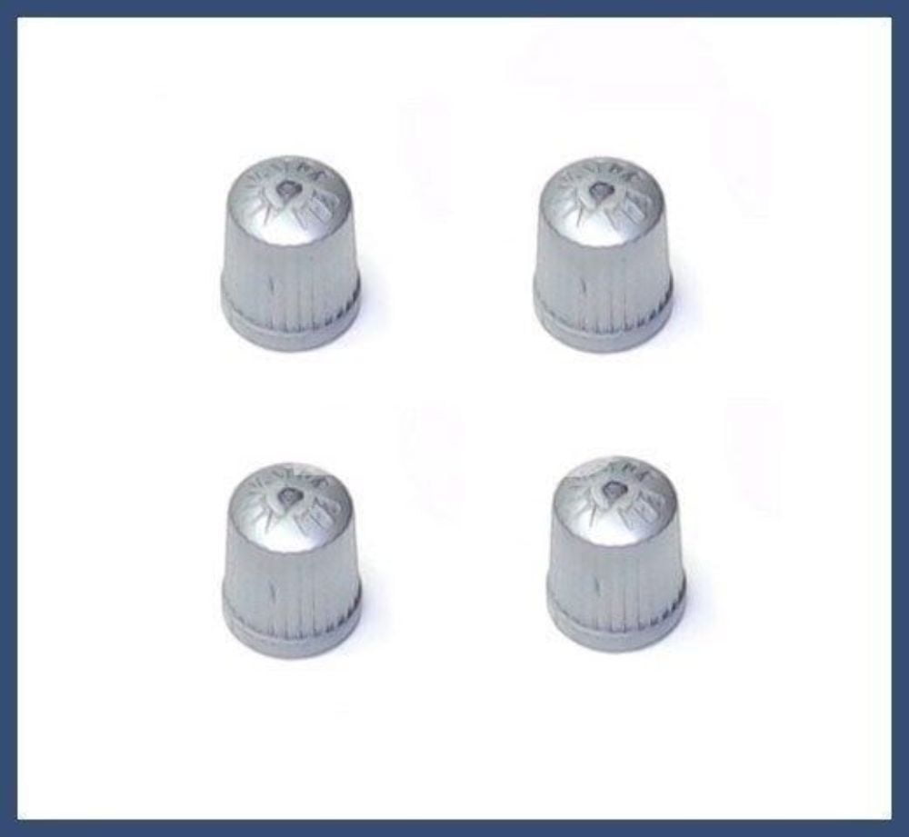 Genuine BMW TPMS Wheel Valve Stem Caps Tire Air Cover Set (x4) OE 36111095436