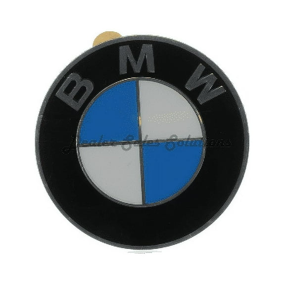 Genuine BMW Wheel Center Hub Cap Emblem Stickers 70mm Set (x2) OE 36136758569