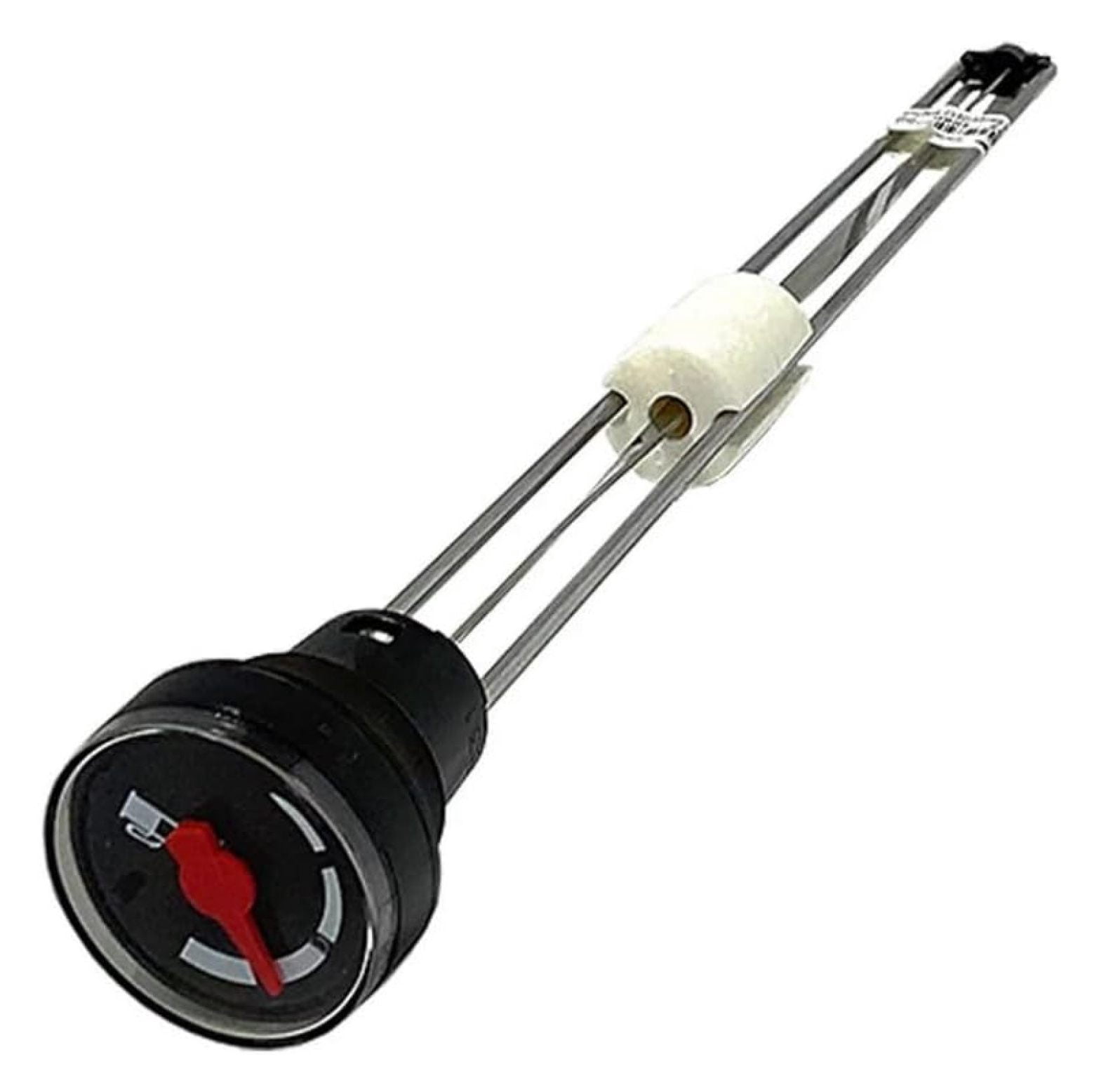 Bad Boy Mower Fuel Gauge With Grommet – Part #067-4090-00, 15" Overall Length