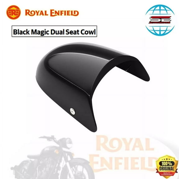 Genuine Black Magic Dual Seat Cowl for Royal Enfield Continental GT 650