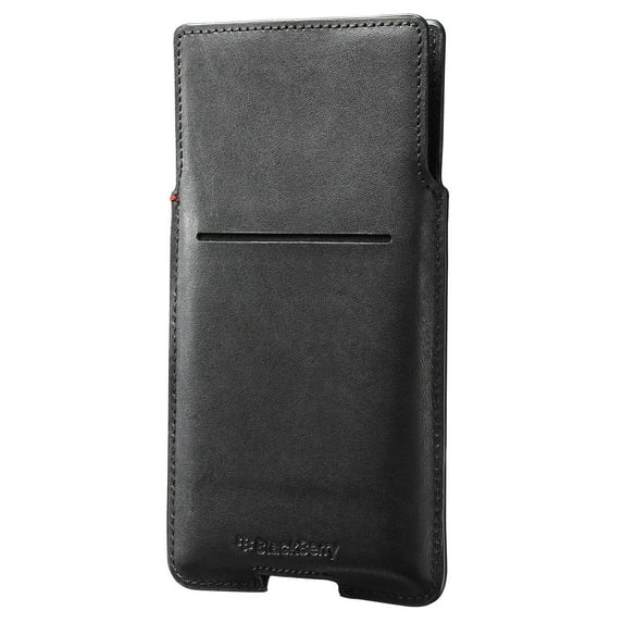 BlackBerry ACC62172001 Leather Pocket Priv - Black