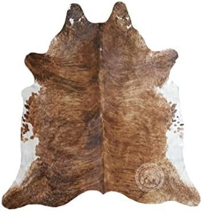 Genuine Brindle Cowhide Rug XL 6 X 67 Ft. 180 X 240 Cm