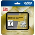 thumbnail image 1 of Genuine Brother 1" (24mm) Black on Glitter Gold TZe P-touch Tape for Brother PT-E500, PTE500 Label Maker, 1 of 1