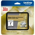 thumbnail image 1 of Genuine Brother 1" (24mm) Black on Matte Gold TZe P-touch Tape for Brother PT-2400, PT2400 Label Maker, 1 of 1