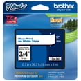 thumbnail image 1 of Genuine Brother 3/4" (18mm) Blue on White TZe P-touch Tape for Brother PT-1910, PT1910 Label Maker, 1 of 1