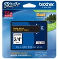thumbnail image 1 of Genuine Brother 3/4" (18mm) Gold on Black TZe P-touch Tape for Brother PT-2100, PT2100 Label Maker, 1 of 1