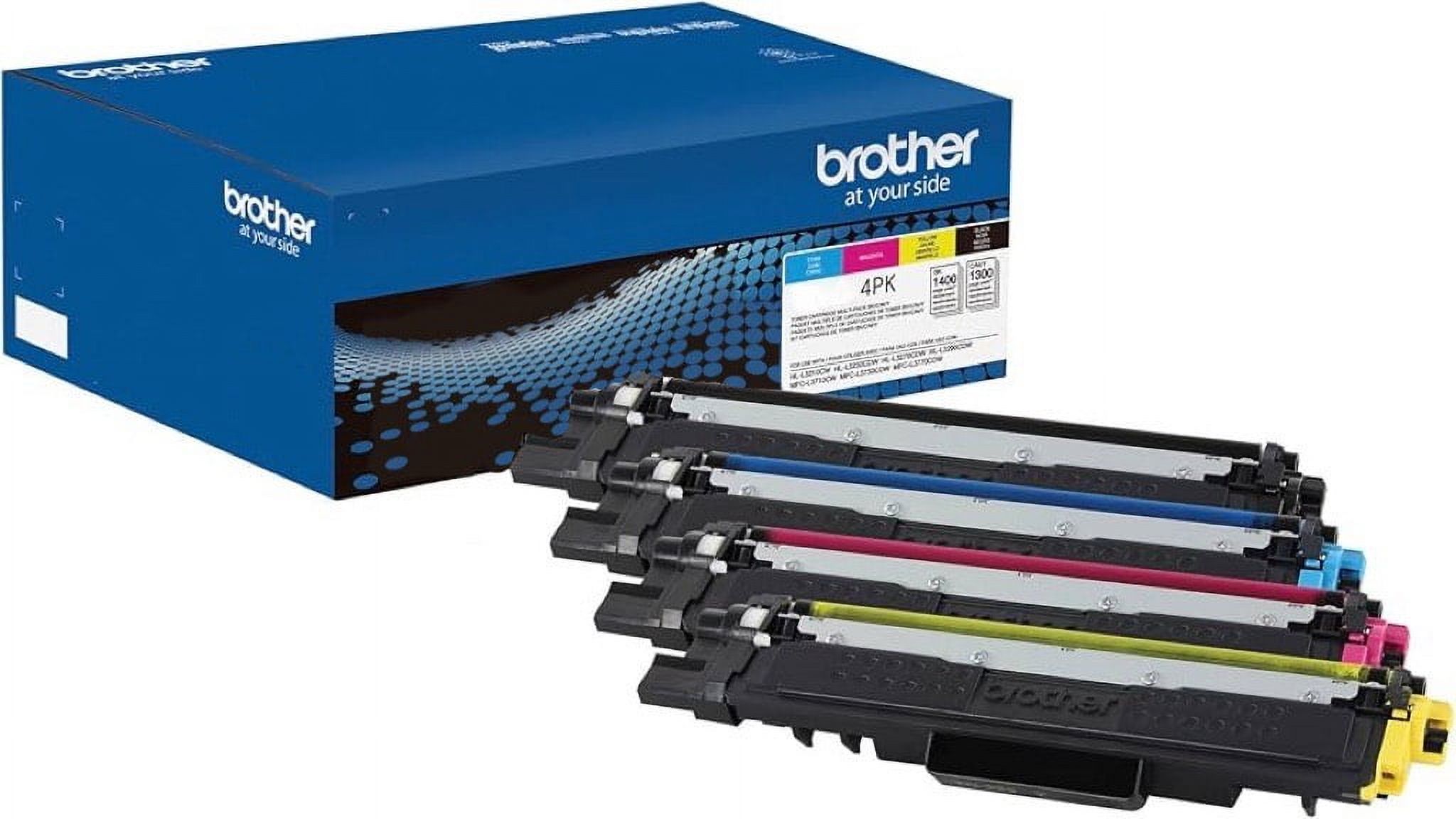 Genuine Brother HL L3230CDW Toner Cartridge 4 Color CMYK Set For 