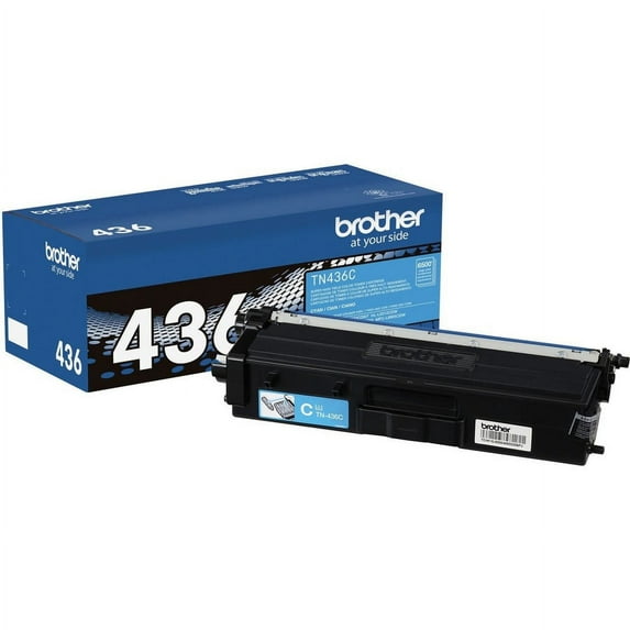 Genuine Brother OEM TN436C, Cyan Toner Cartridge, (6.5K Yield), w. Free Delivery in the USA