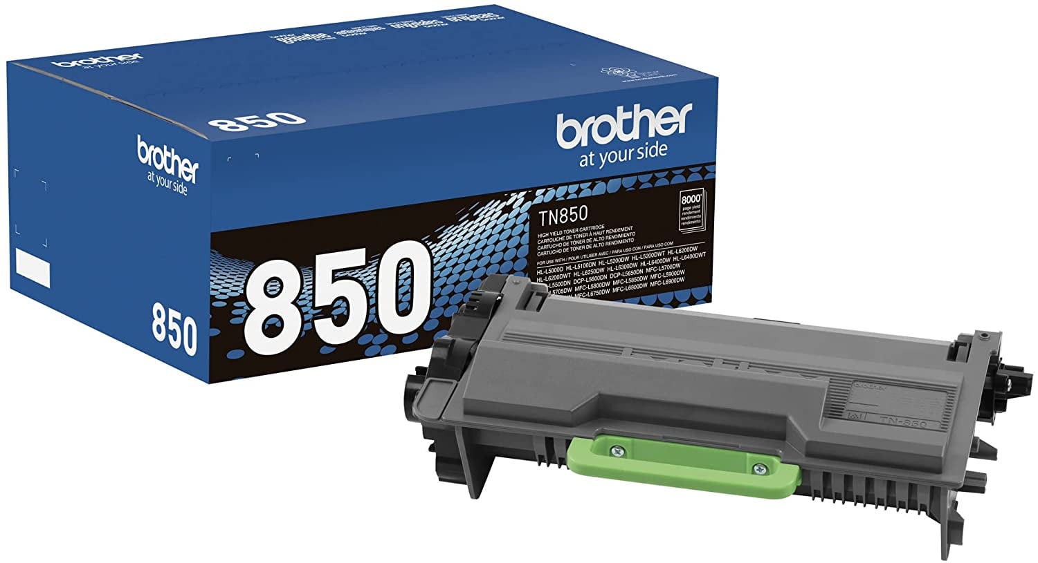 Genuine Brother TN850 High Yield Black Toner (8,000 yield) Sansujyuku sansujyuku.com