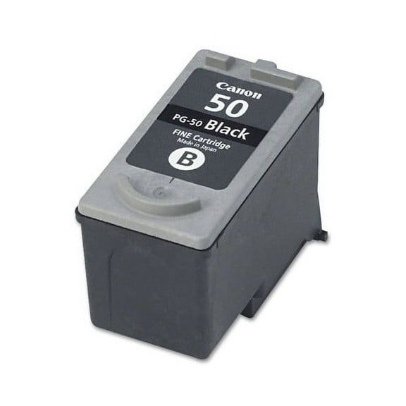 Genuine Canon OEM PG-50 (0616B002) High-Yield Black Ink Cartridge, 300 Page-Yield, with Free Delivery
