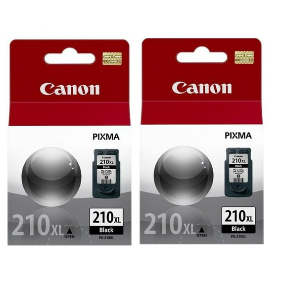 Genuine Canon PG-210XL Black Ink Tank 2973B001 (2 pieces)