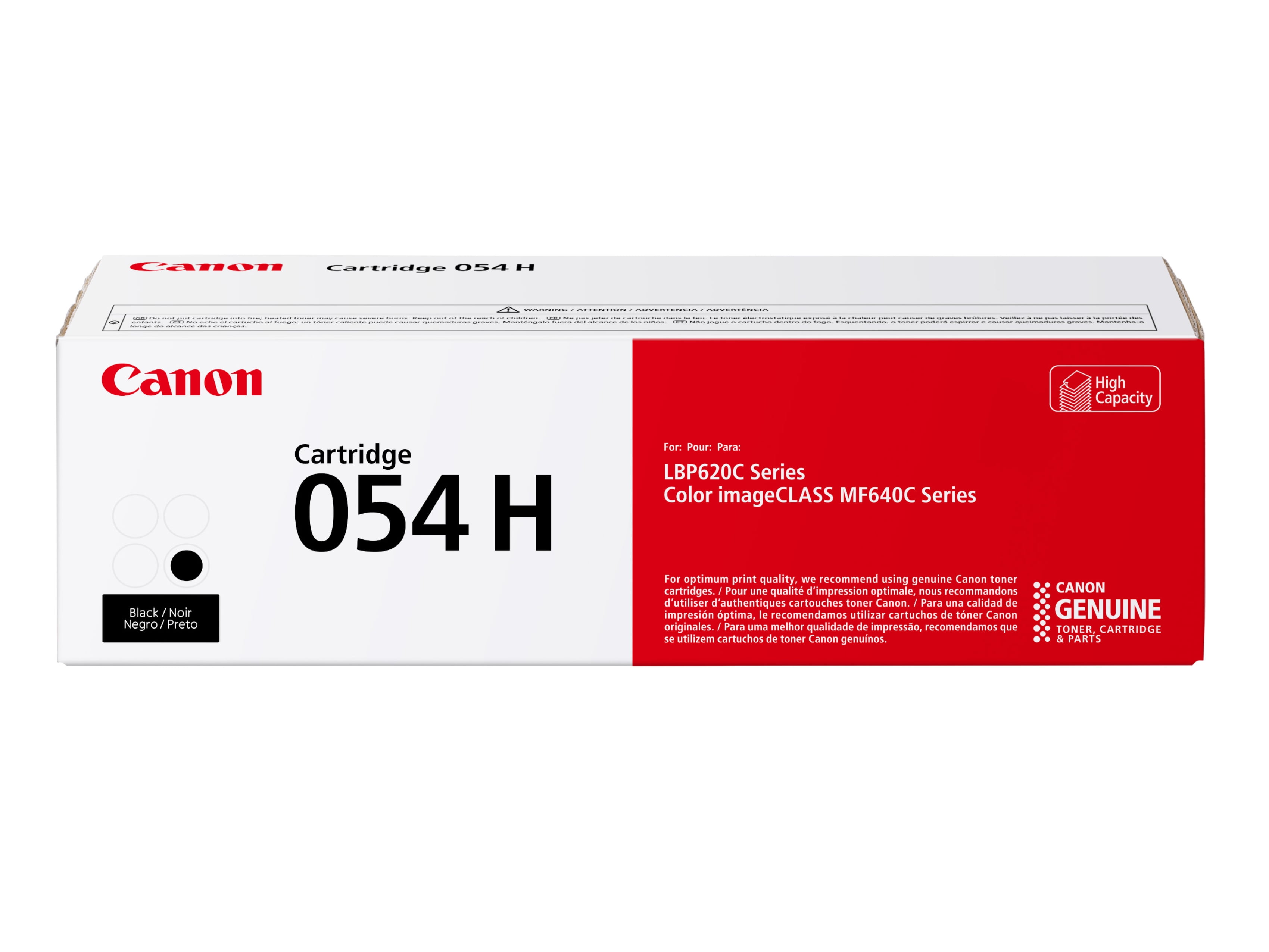 Canon High Capacity Genuine Toner 054 Black for Laser Printers