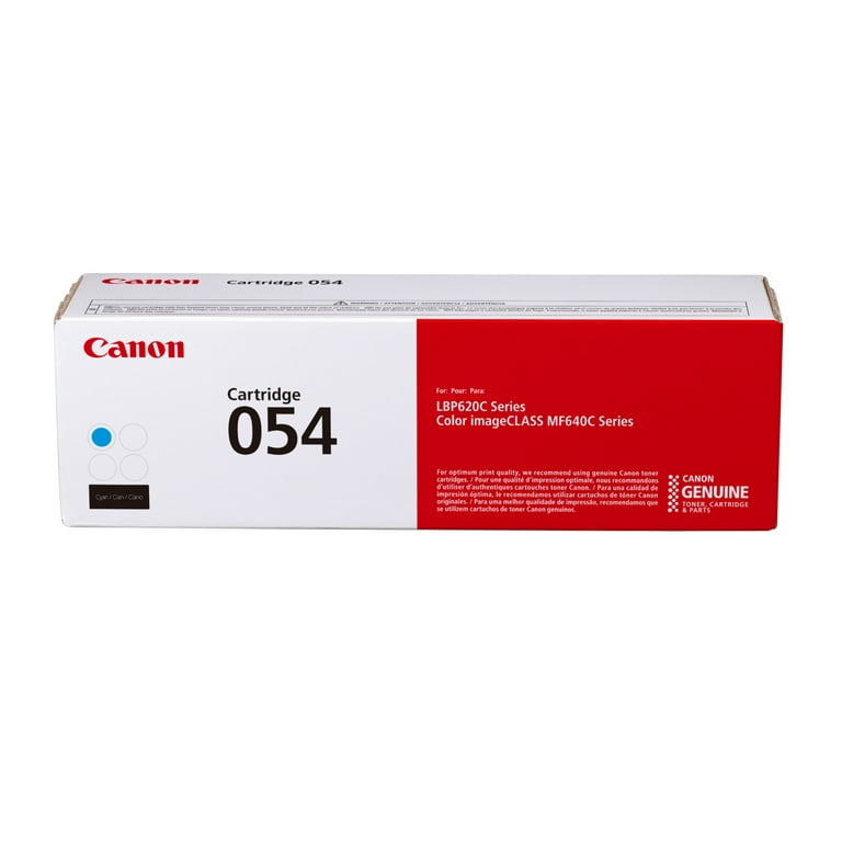 Canon Genuine Toner 054 Cyan Cartridge for Laser Printers
