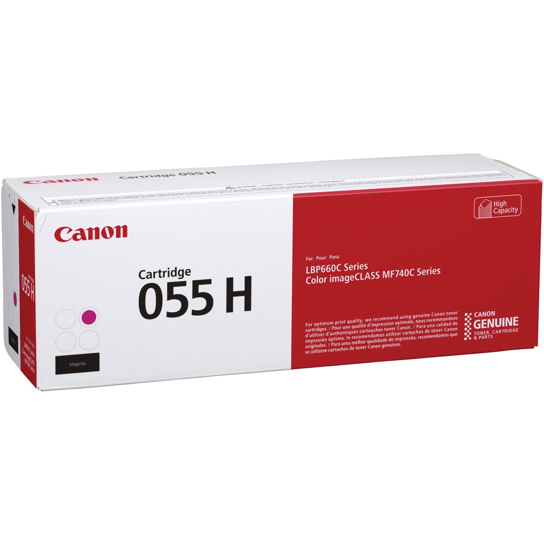 Genuine Canon Toner 055 Magenta, High Capacity – Yields Up To 5,900 Pages Sansujyuku sansujyuku.com