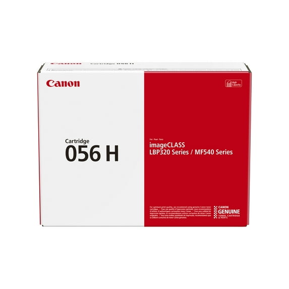 Genuine Canon Toner 056 Black, High Capacity â Yields up to 21,000 Pages