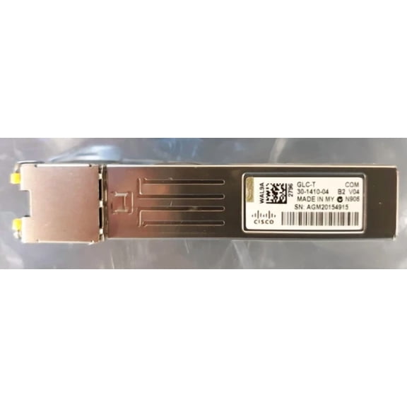 Genuine Cisco Glc-T 30-1410-04 1000 Base-T B2 V04 Transceiver New