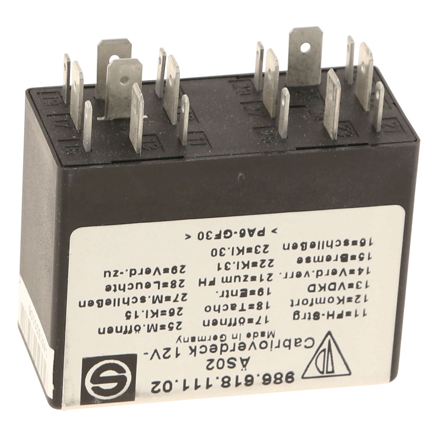 Genuine Convertible Top Relay