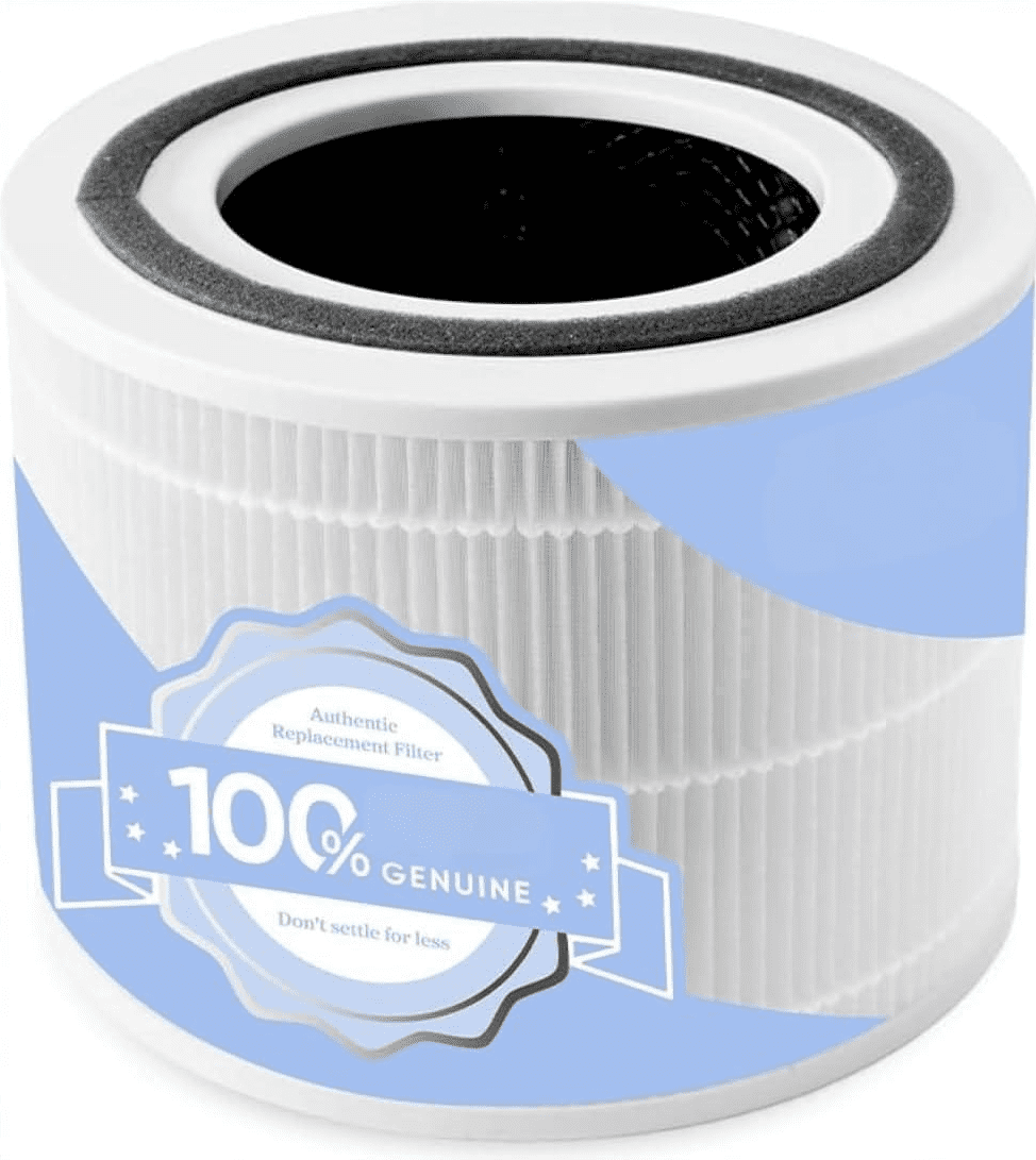 Genuine Core 300-P Replacement Filter, Core 300-RF Air Purifier Core300S Filters, Supports HEPA Sleep Mode, High-Efficiency Activated Carbon for Removal of Smoke, Odor, Allergens, Pollen,1 Pack