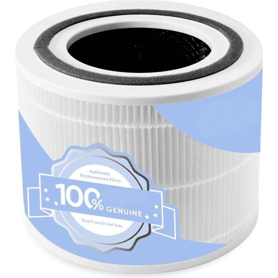 Genuine Core 300-P Replacement Filter, Core 300-RF Air Purifier Core300S Filters, Supports HEPA Sleep Mode, High-Efficiency Activated Carbon for Removal of Smoke, Odor, Allergens, Pollen,1 Pack