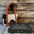thumbnail image 1 of Genuine Cowhide Tote Handbag Black Highlands Purse, 1 of 26