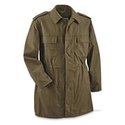 Genuine Czech M85 Parka Cotton Blend Jacket, Olive Drab / Large 94cm, 68in - Made in USA.